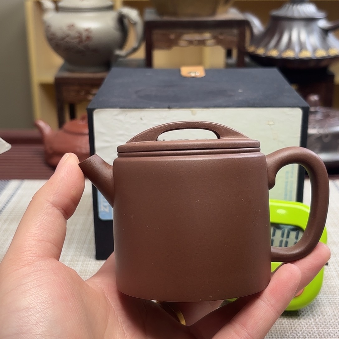 紫砂茶壶何***竹微瑕处理