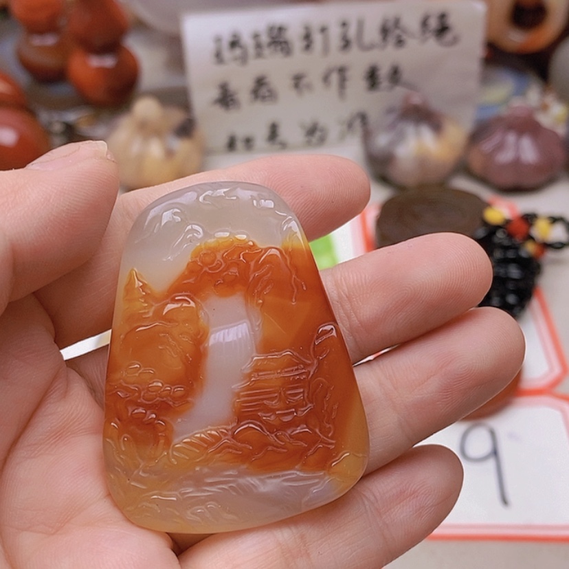 【闪购商品】未镶嵌玛瑙/玉髓珠宝半成品爱****?