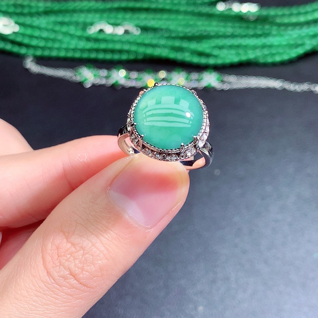 颈饰未镶嵌翡翠翡翠