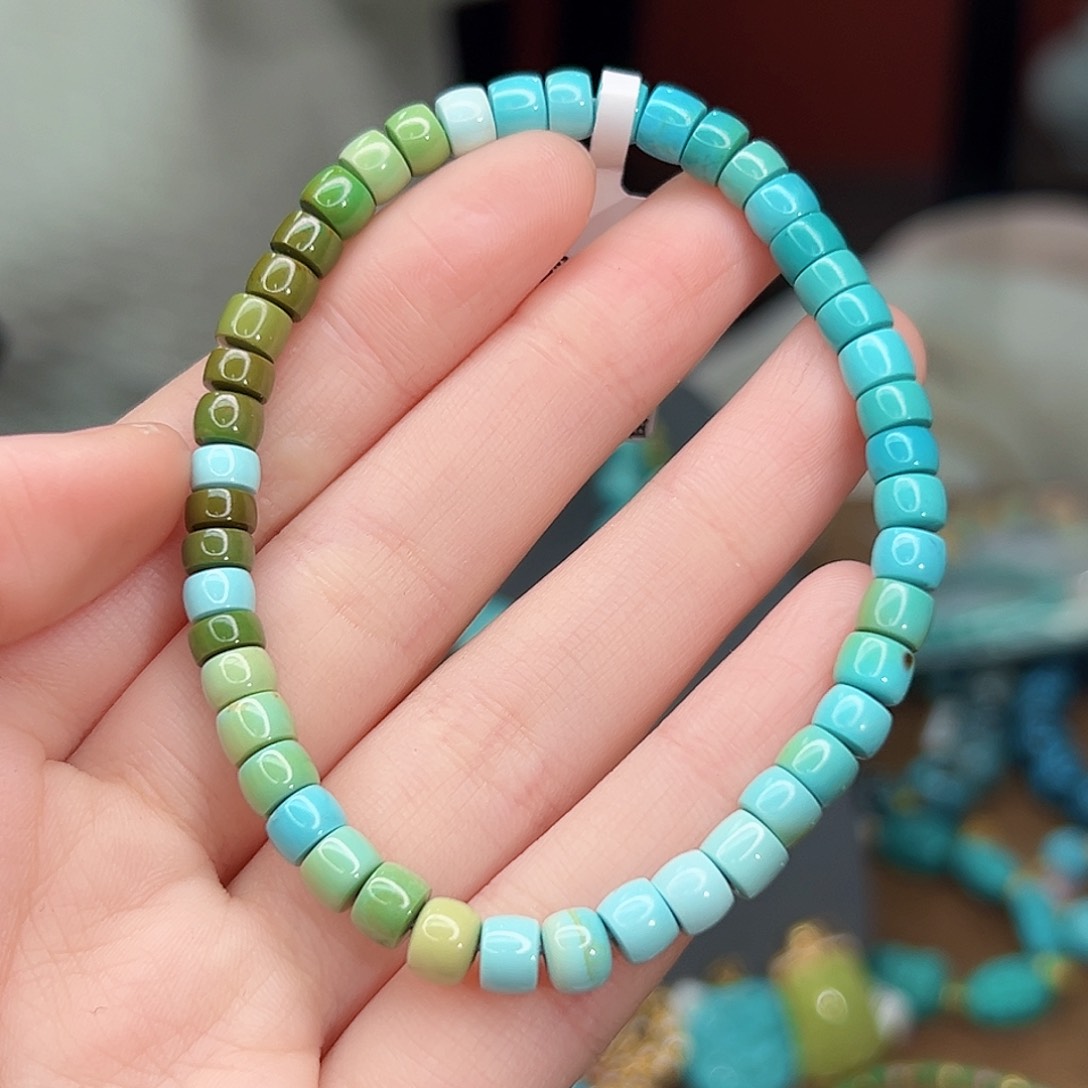 绿松石珠宝奇石未镶嵌