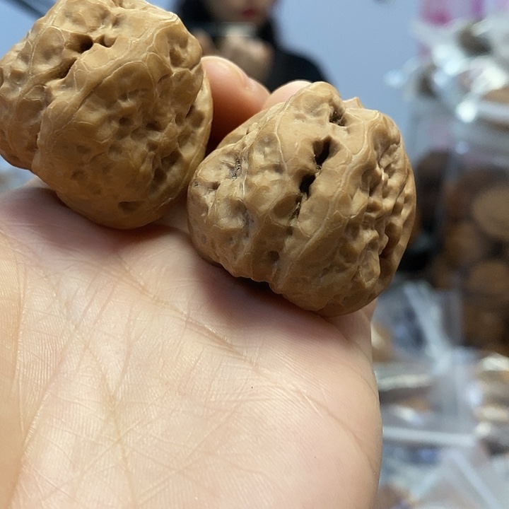 文玩核桃把件36蛤蟆头油