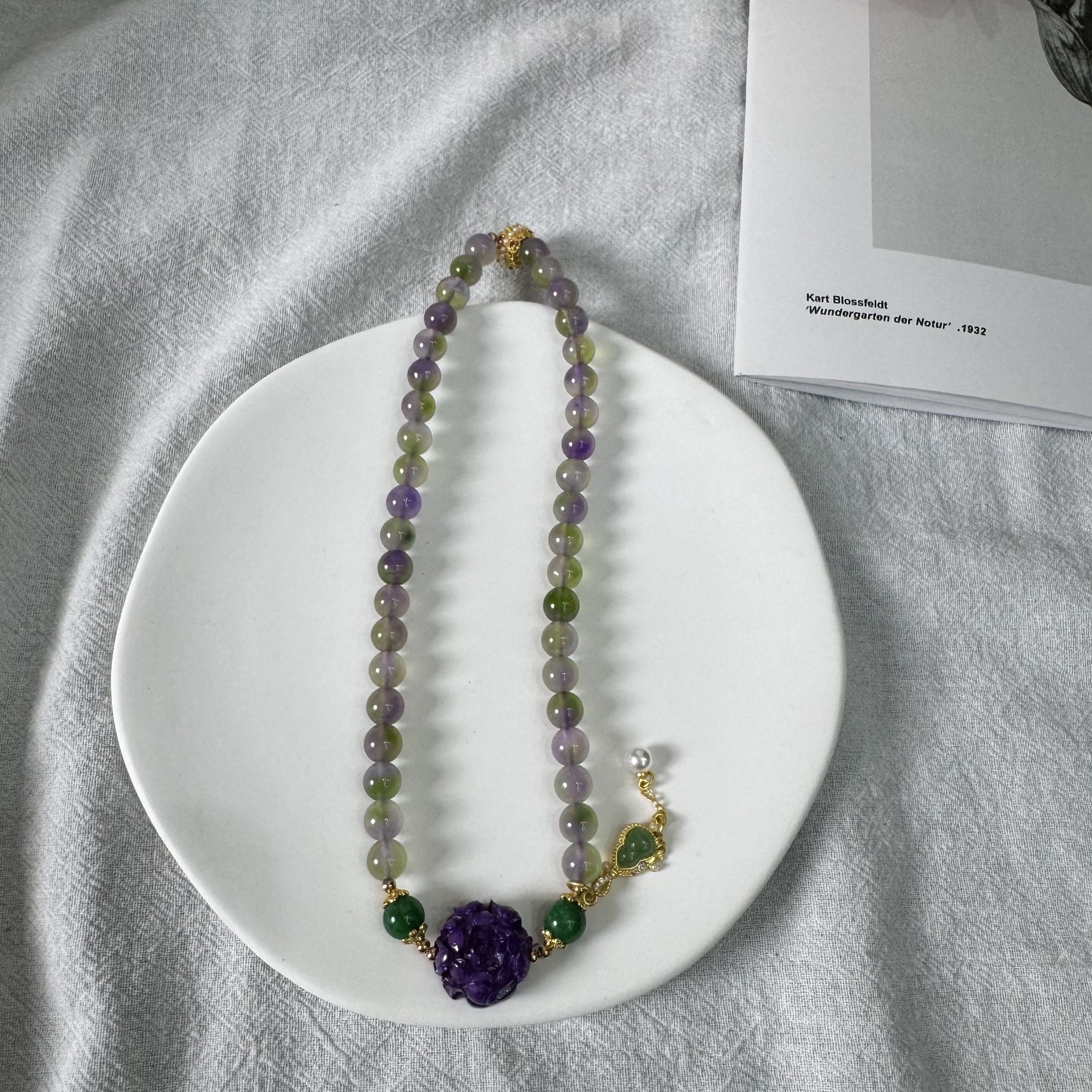 高定珠宝翡翠项链8+HF949S098