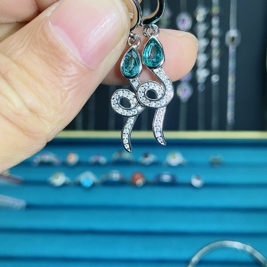 【闪购商品】紫晶珠宝半成品银S925镶嵌