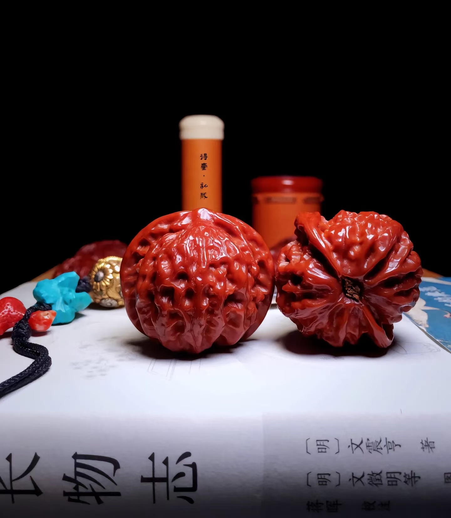 随机练手对 文玩核桃