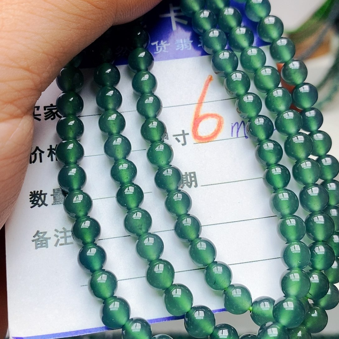 翡翠未镶嵌手链翡翠