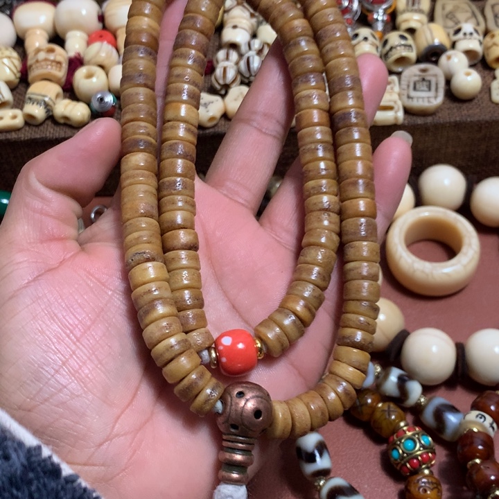 银S925藏区完美念珠