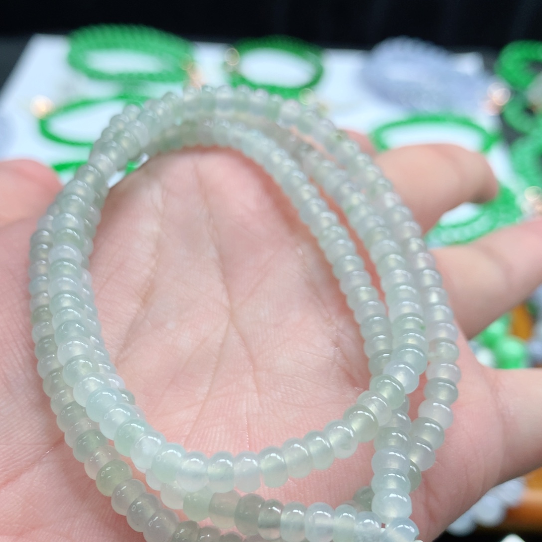 未镶嵌手链翡翠翡翠