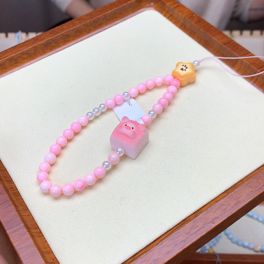 针钠钙石（海纹石）手链未镶嵌