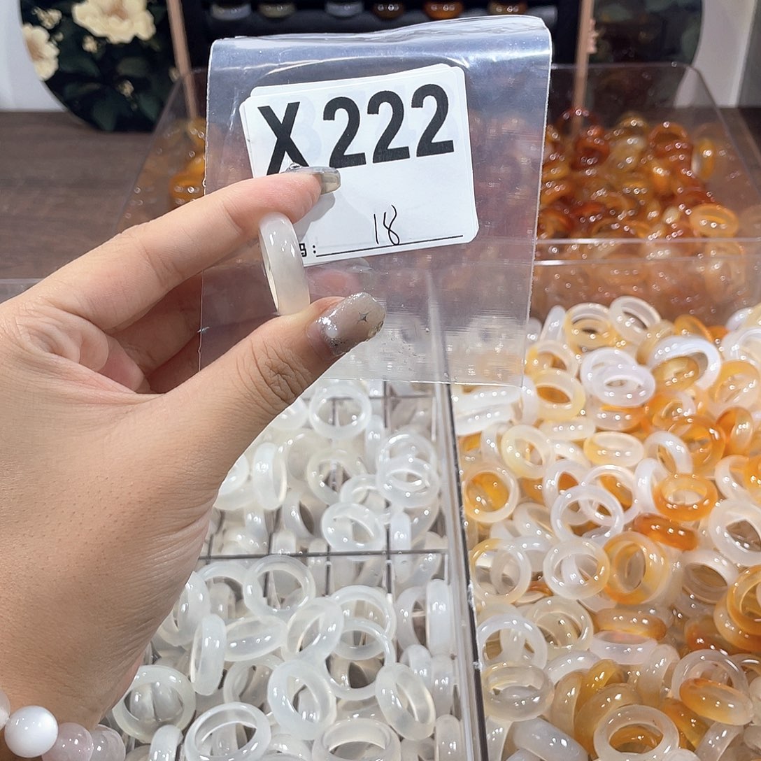 未镶嵌戒指玛瑙/玉髓222