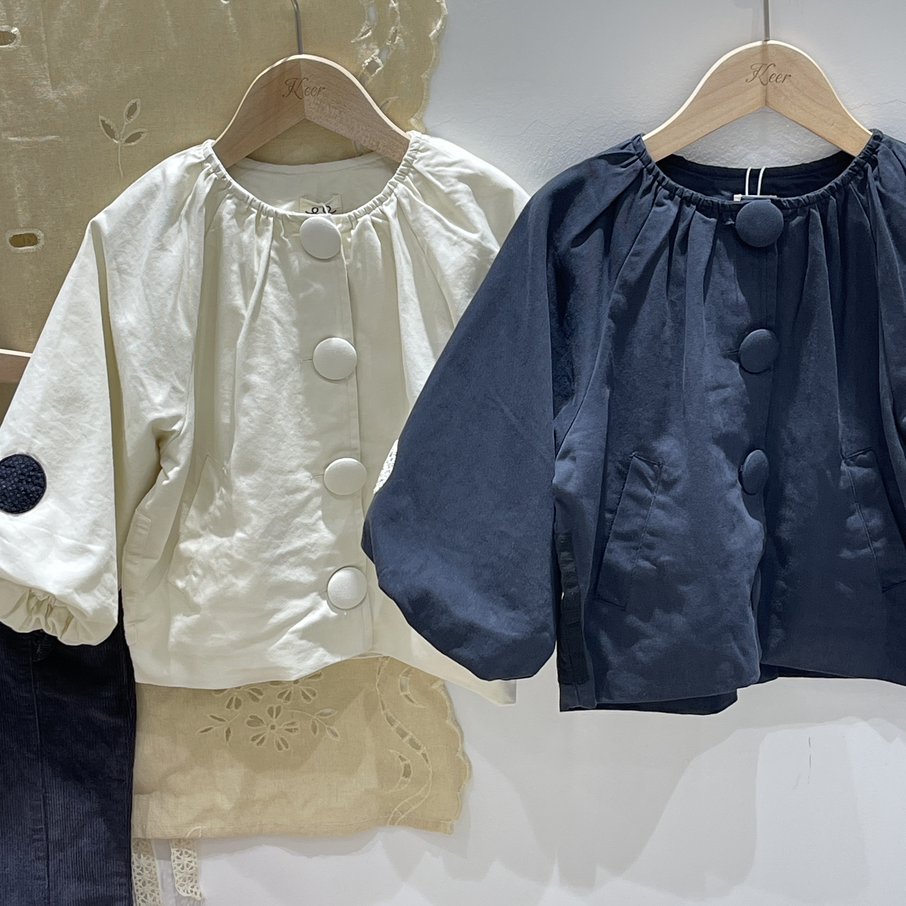 现货「可可买手集合店」海伦GA泡泡袖设计师可爱外套2026春3921