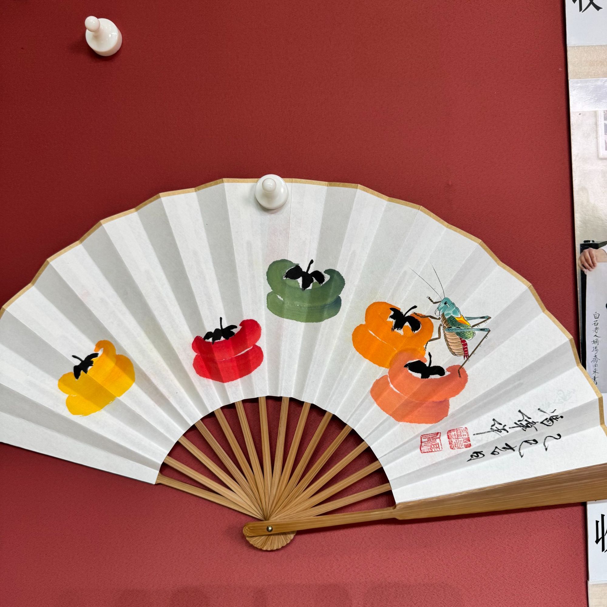 冯伟老师扇子作品