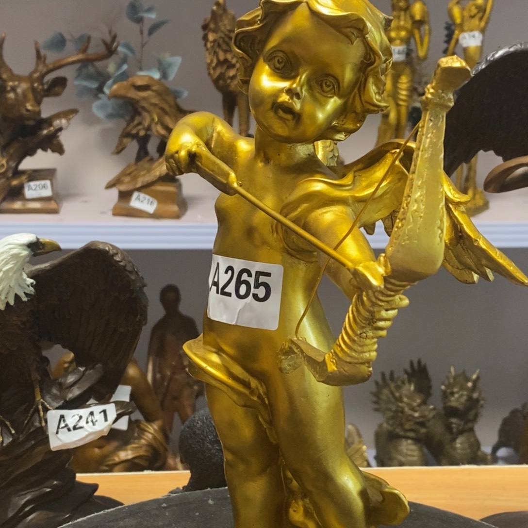 精铜工艺品，丘比特天使