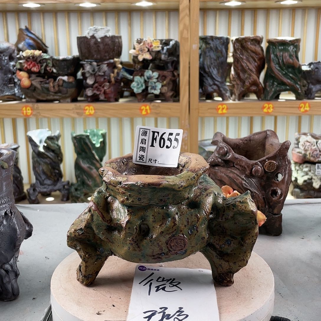 紫砂花瓶手工制作默认微瑕655