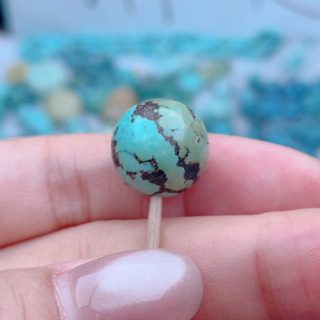 绿松石珠宝奇石未镶嵌