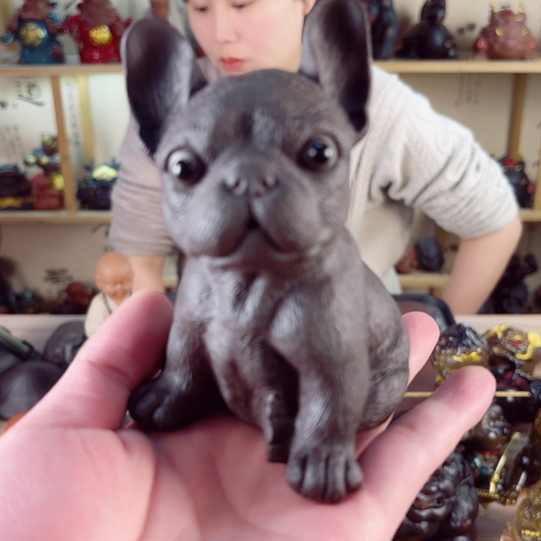 紫砂茶宠紫陶树脂茶宠摆件