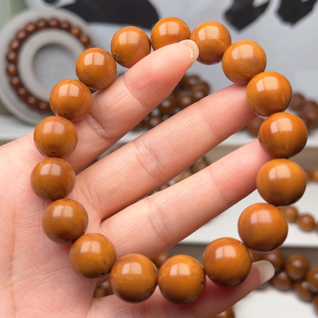 紫金鼠手串武**师13.9光珠手串