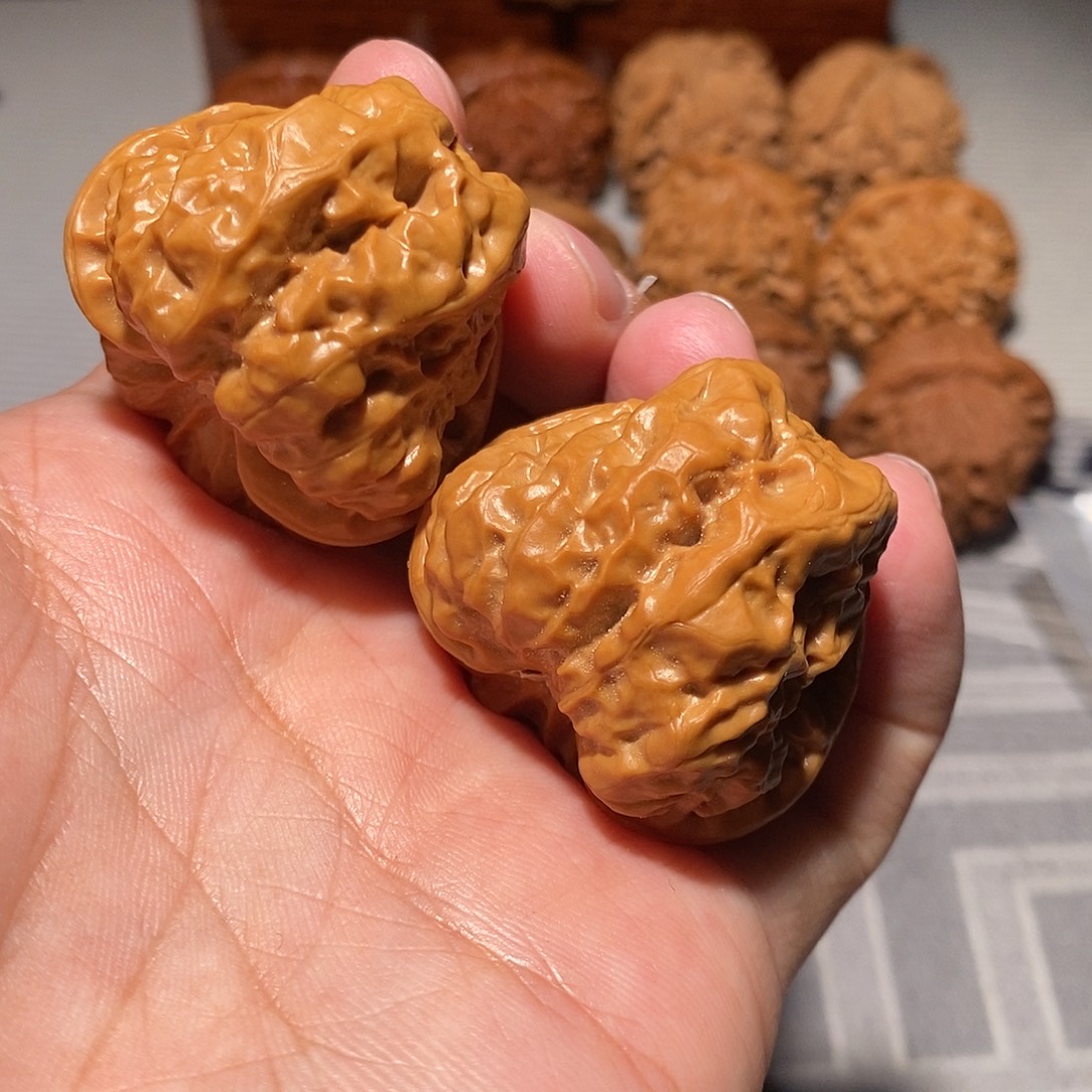 把件文玩核桃030延庆三角蛙