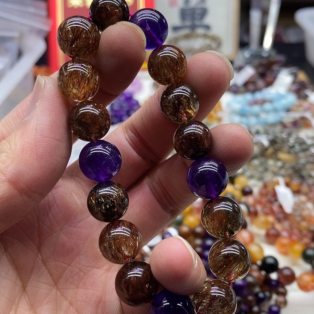 水晶手链未镶嵌天然