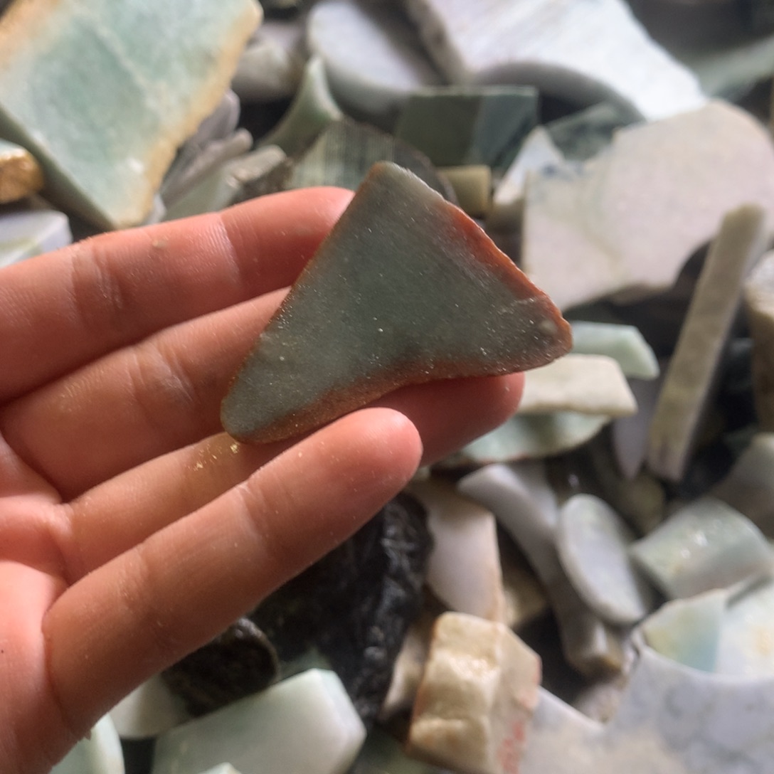 翡翠颈饰未镶嵌缅甸翡翠