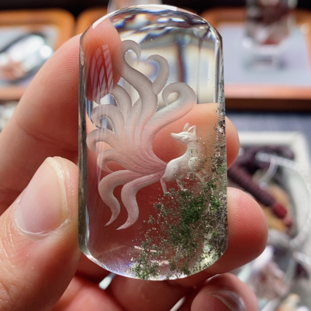 未镶嵌水晶吊坠(不含链)