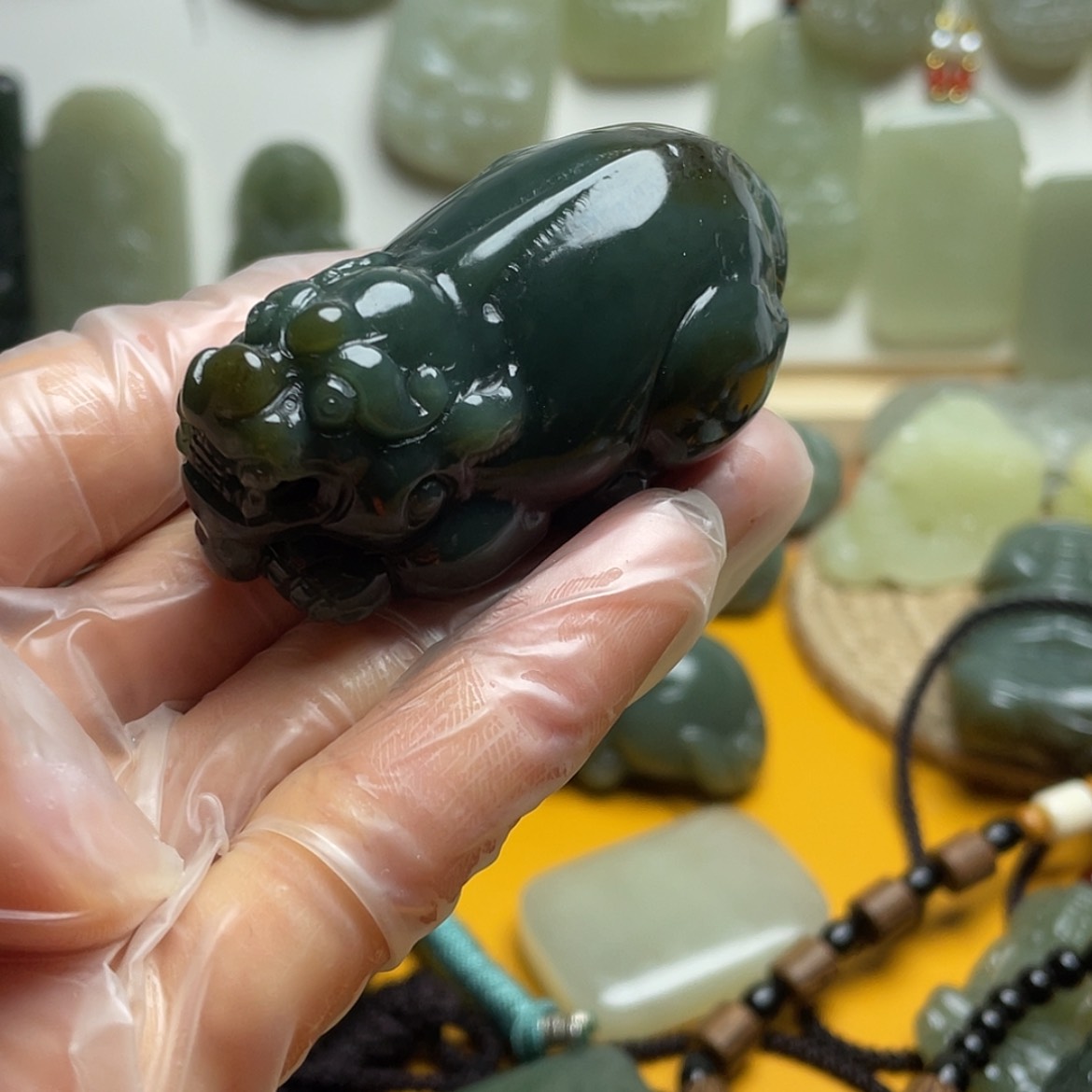 【闪购商品】和田玉颈饰未镶嵌盱*