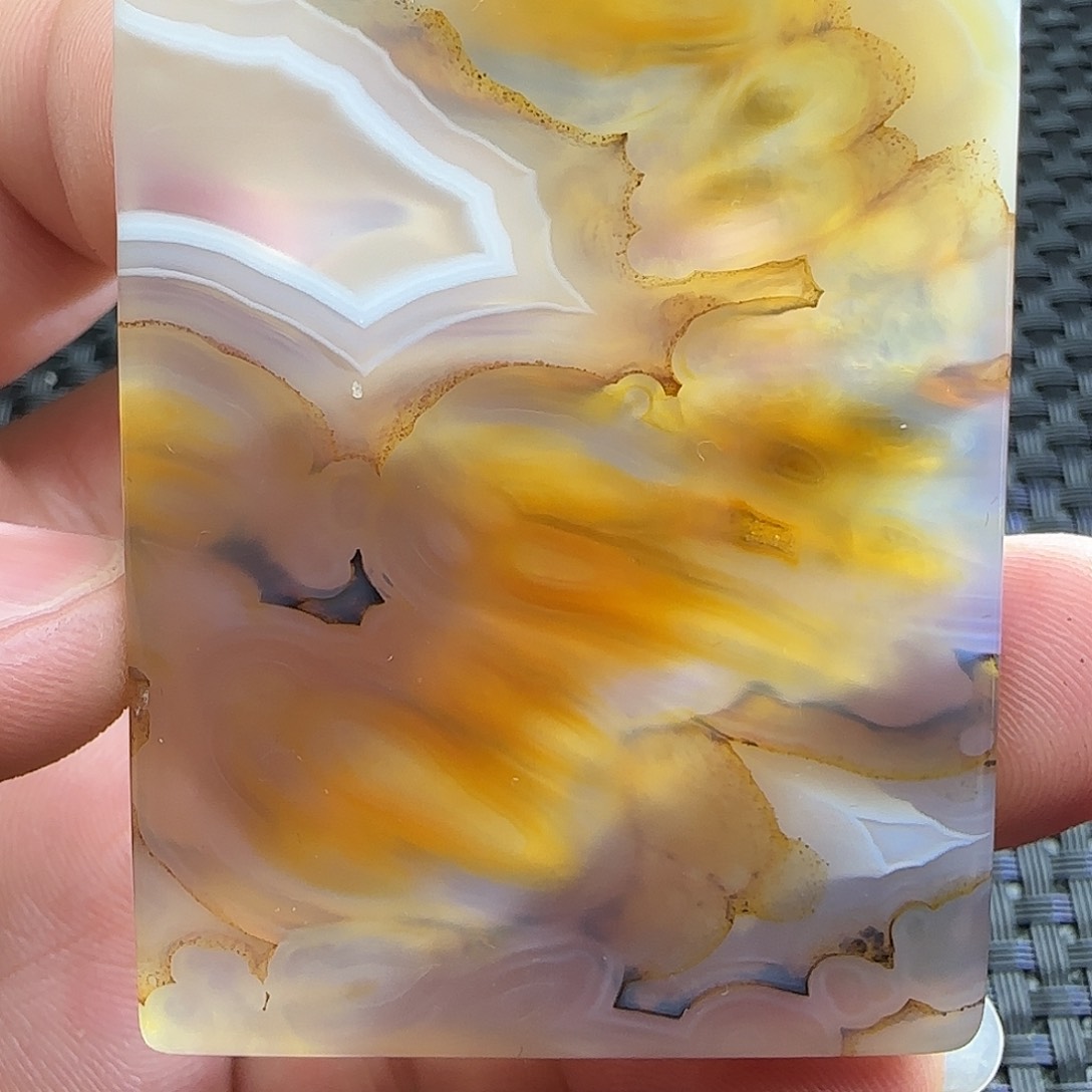 玛瑙/玉髓颈饰未镶嵌福*