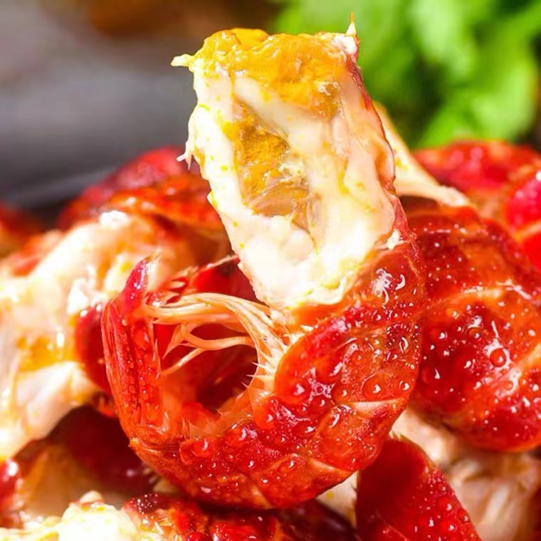 Z大特新鲜龙虾尾 肉质Q弹紧实 70-80粒/斤 到手500g/包*5 送3包料