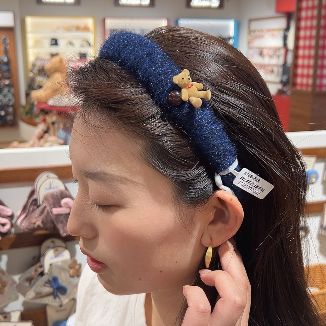 布艺铁合金发箍哦