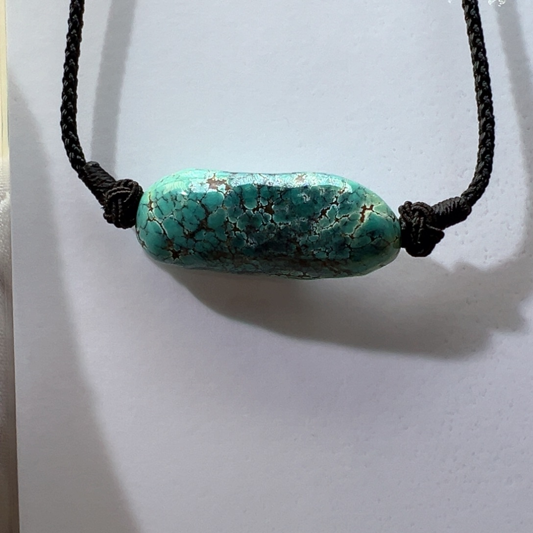 绿松石未镶嵌挂件