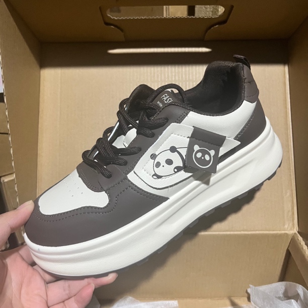 微瑕色差新款5021松糕厚底系带软底时尚气质经典百搭女鞋休闲鞋