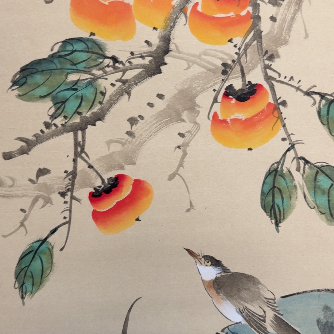 国画纯手绘山水花鸟作品