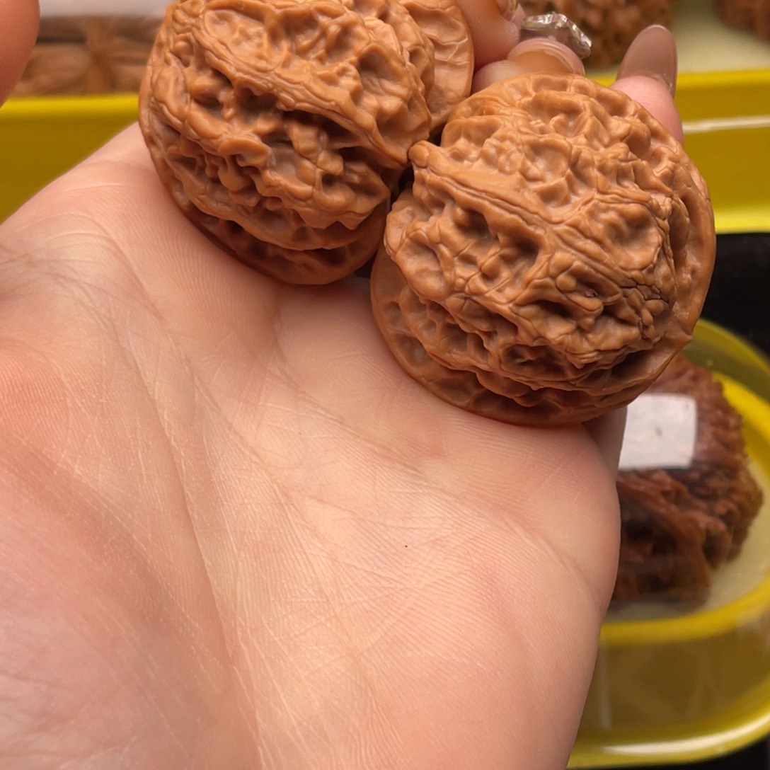 文玩核桃把件38苹果微修