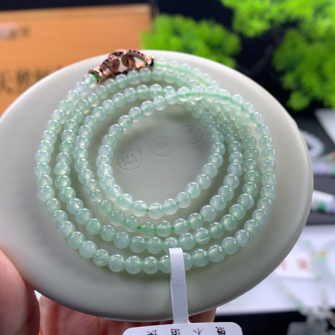 翡翠未镶嵌手链卡4