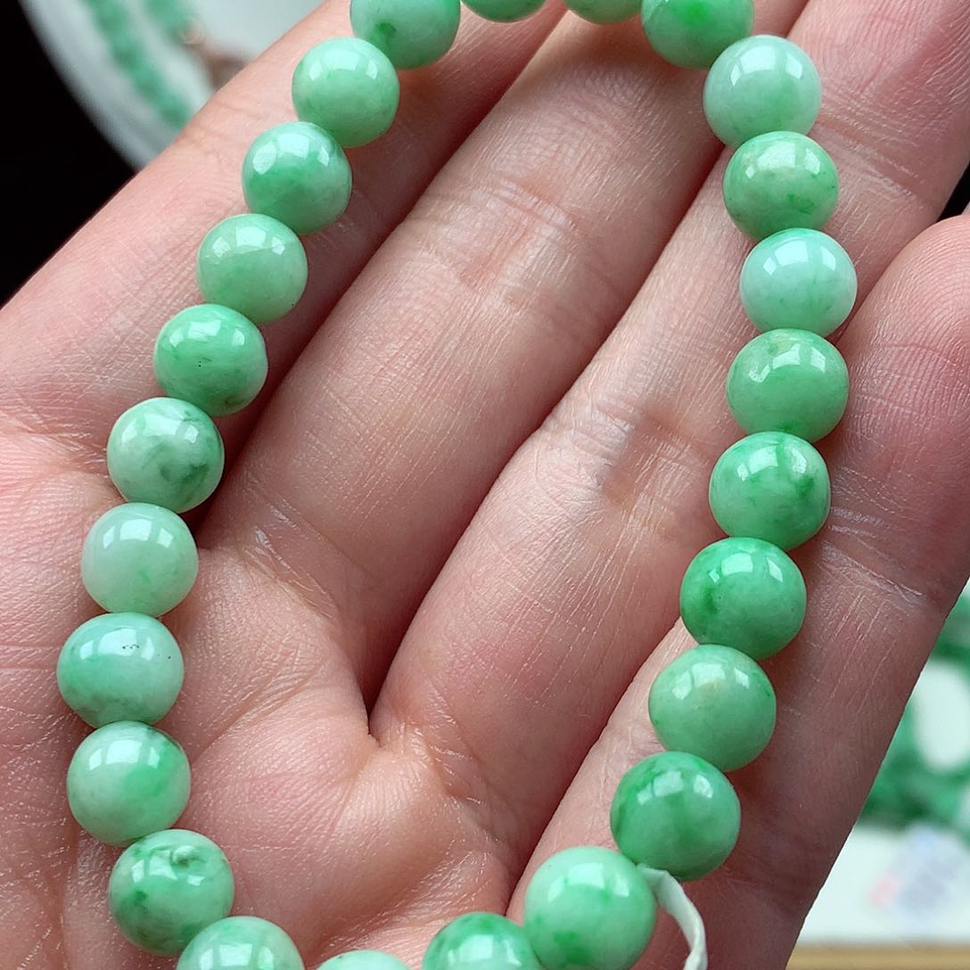 未镶嵌手链翡翠翡翠