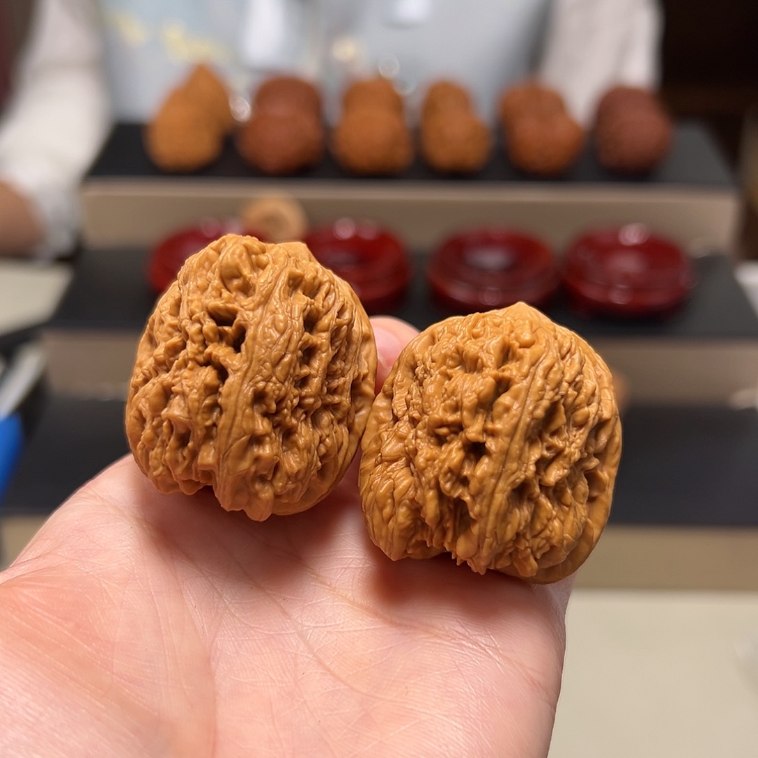 文玩核桃把件将军37