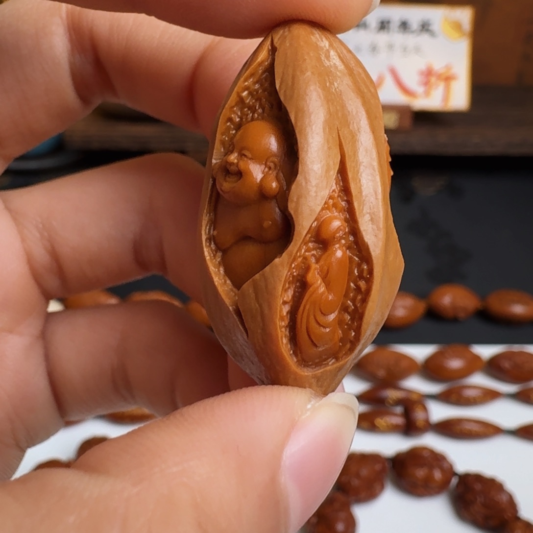 橄榄核手串/手链四面佛像