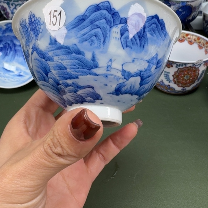 沙沙手工手绘茶具151