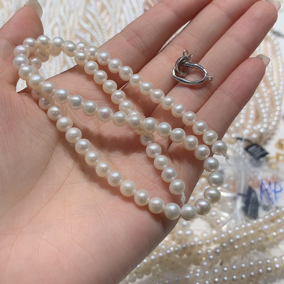 T***妮淡水珍珠6-6未镶嵌