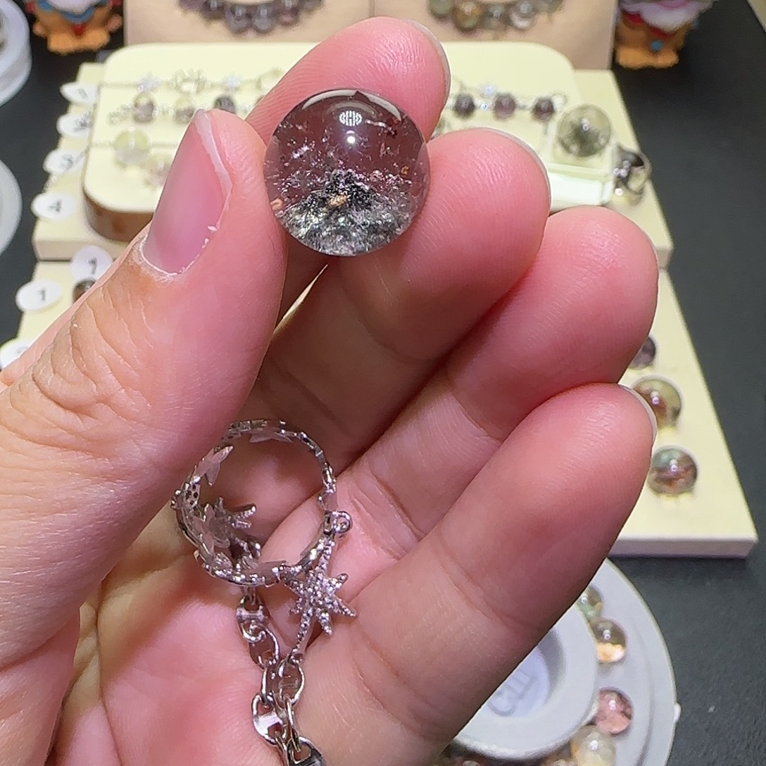 水晶银S925镶嵌手链