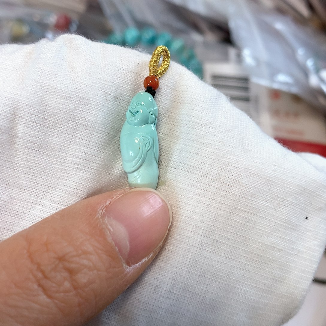 绿松石珠宝奇石未镶嵌