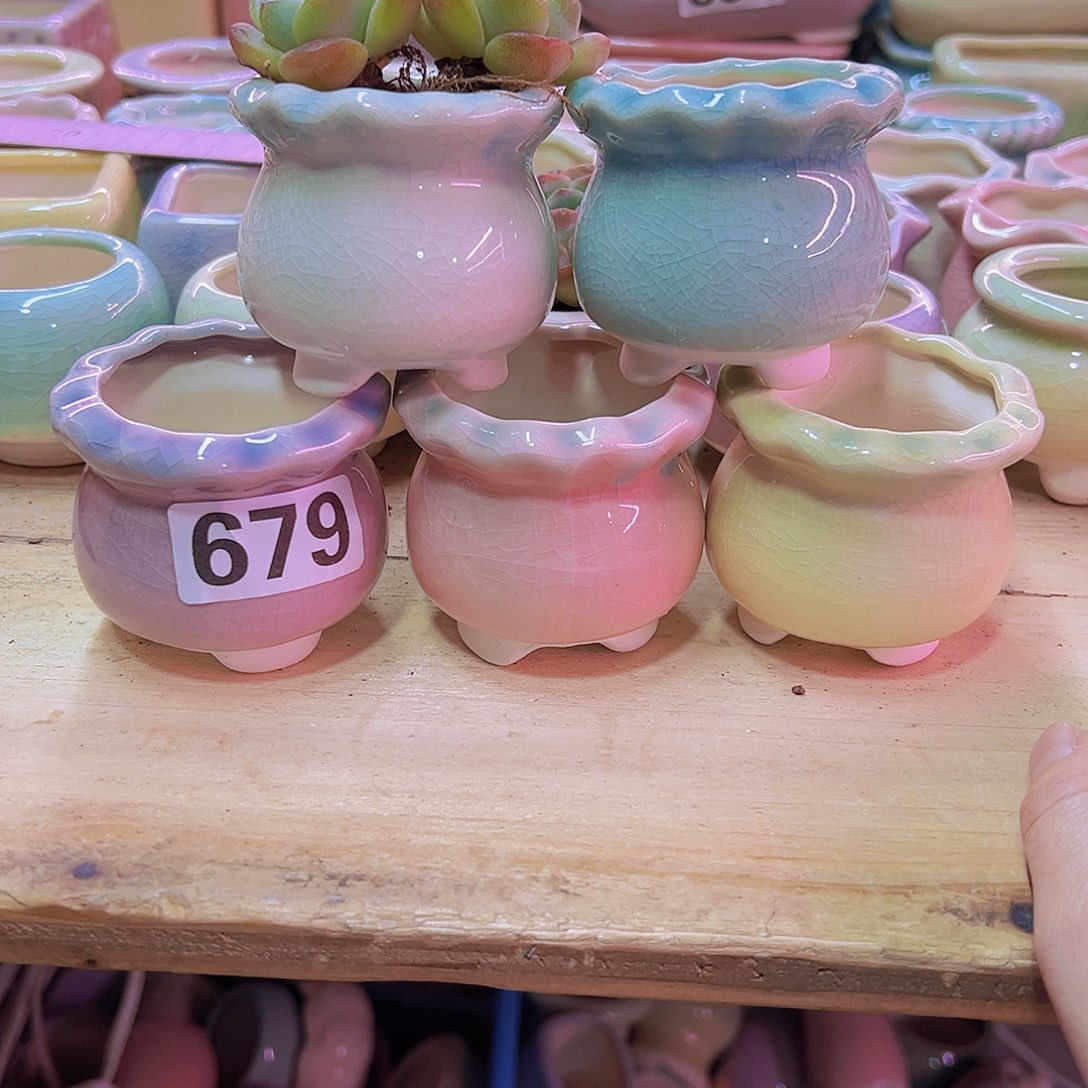 陶瓷花盆当场凑满12包邮