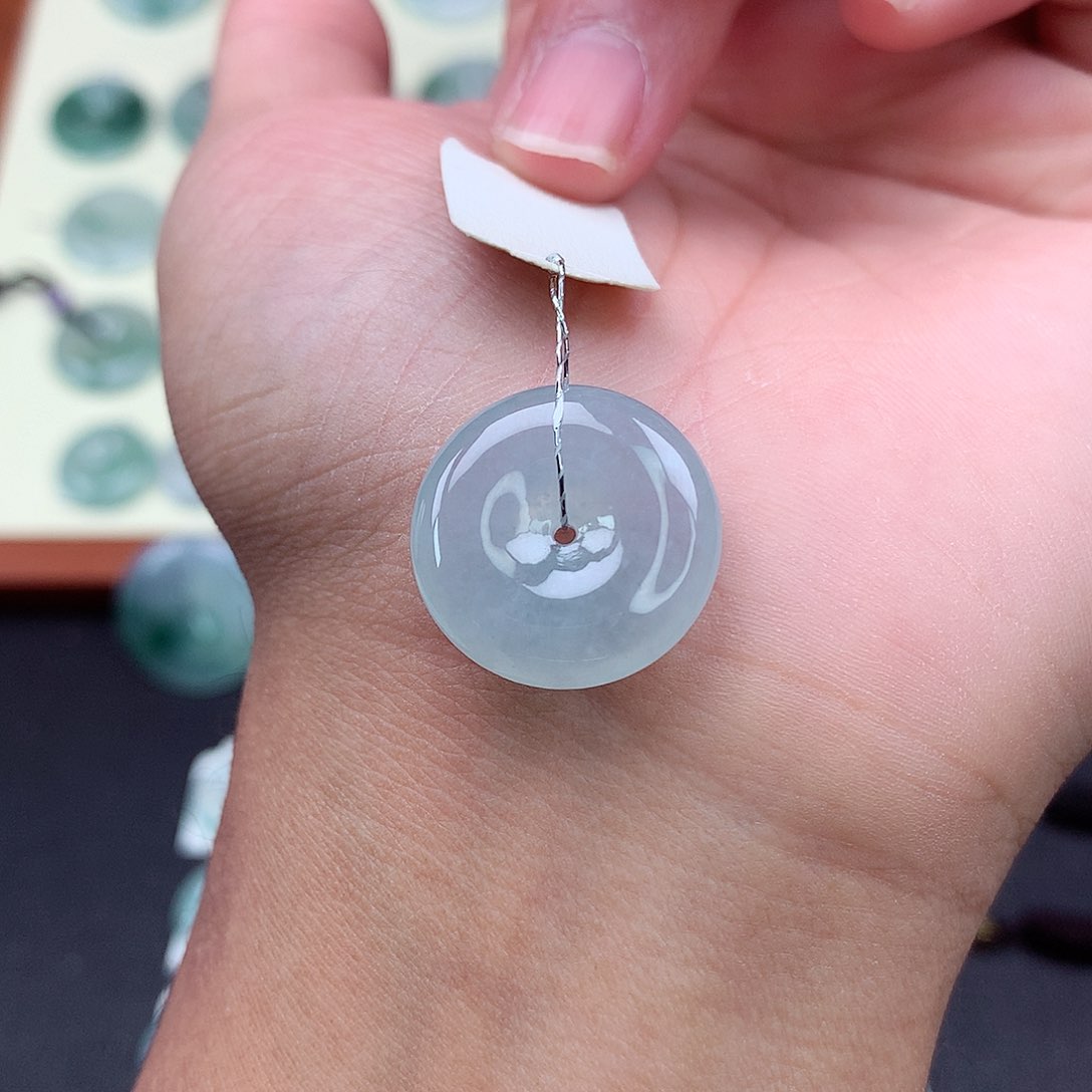 颈饰未镶嵌翡翠10 尺寸20.2-5.7