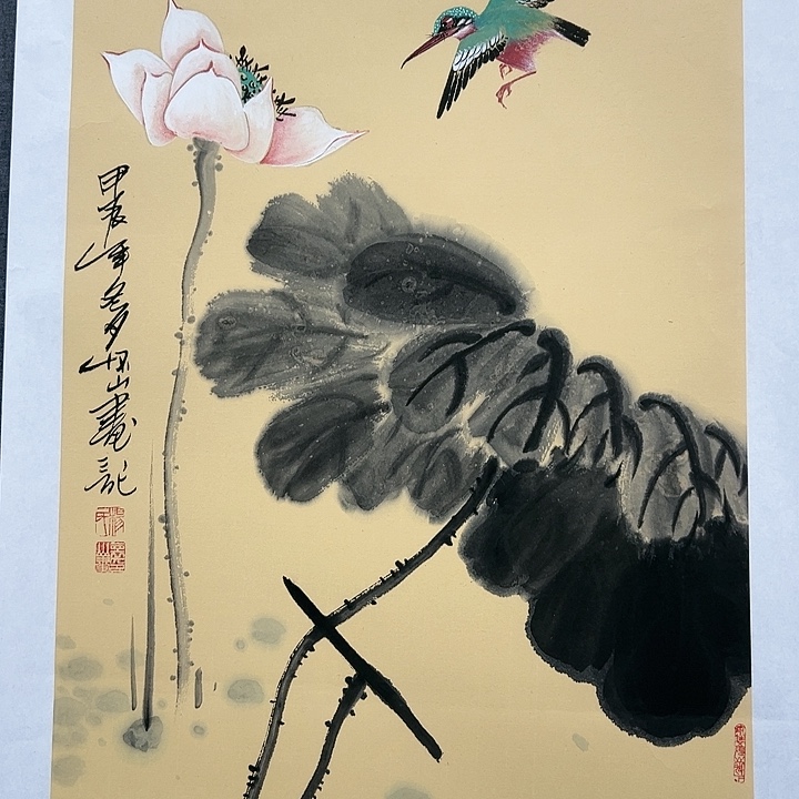 国画书画作品多次