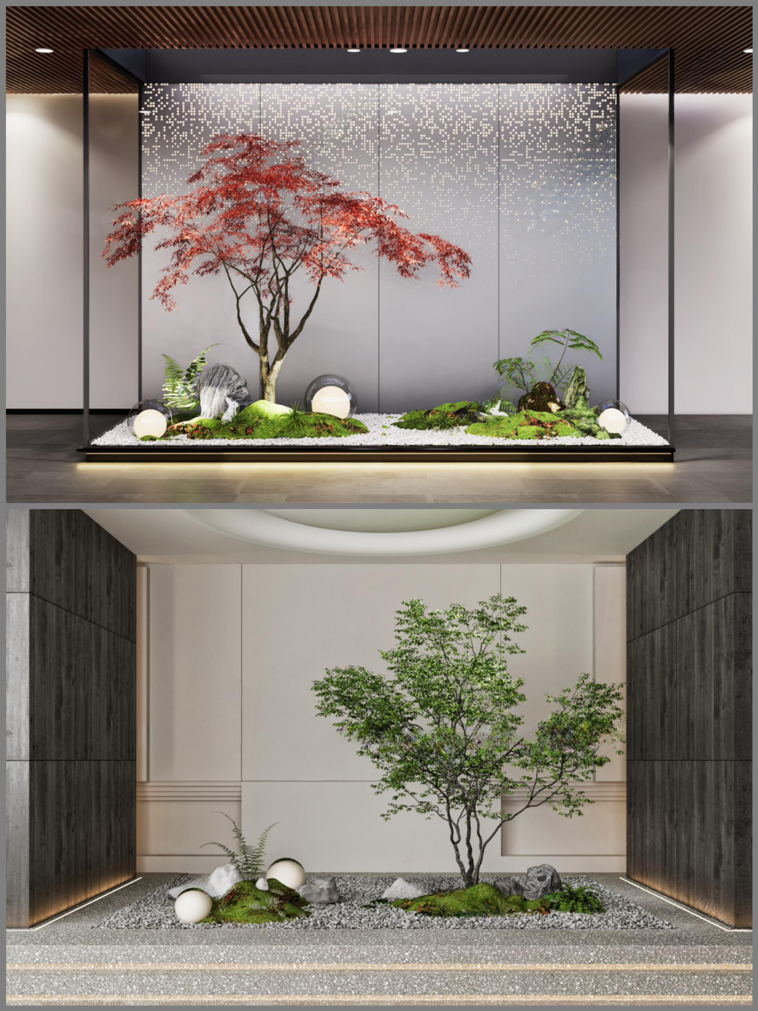 仿真枫树（红枫/绿枫）（真树干）—高端定制