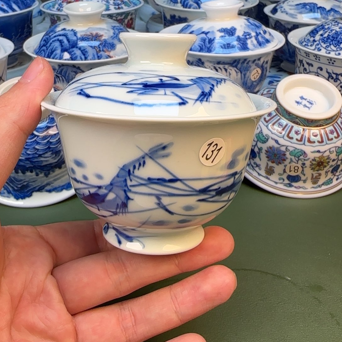 彦祖纯手工手绘茶具131