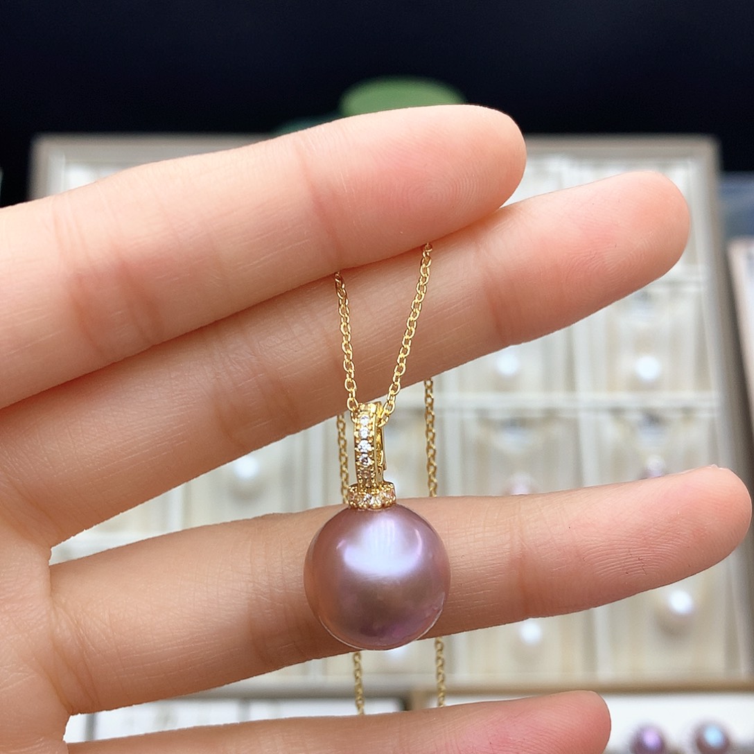 淡水珍珠颈饰合金