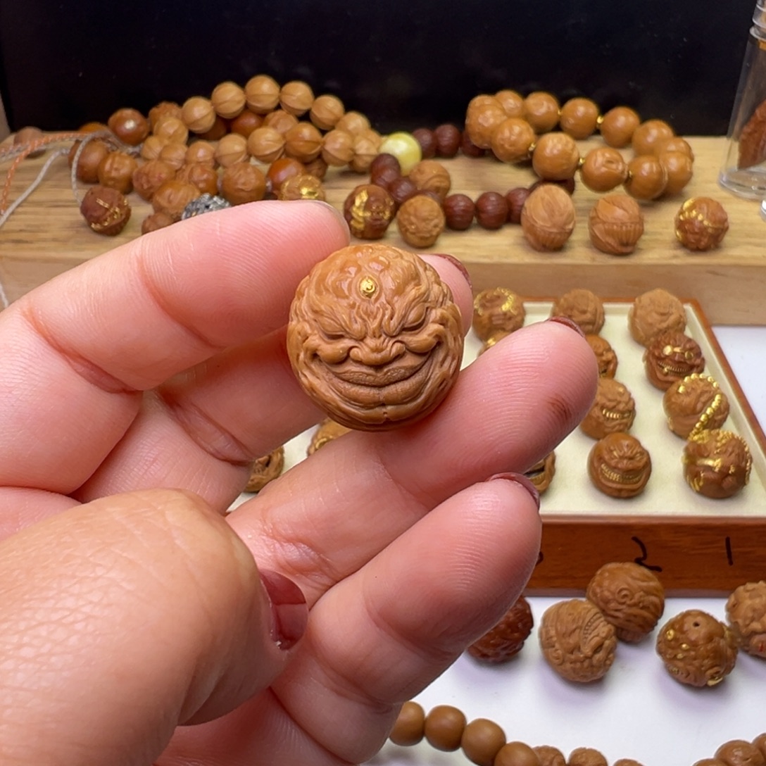 吊坠猴头核桃猴头