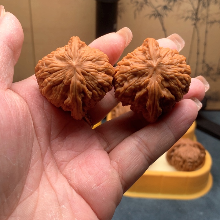 文玩核桃吊坠天使之翼