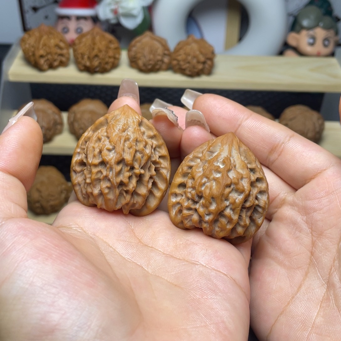 吊坠文玩核桃龙门涧39微微微修白茬