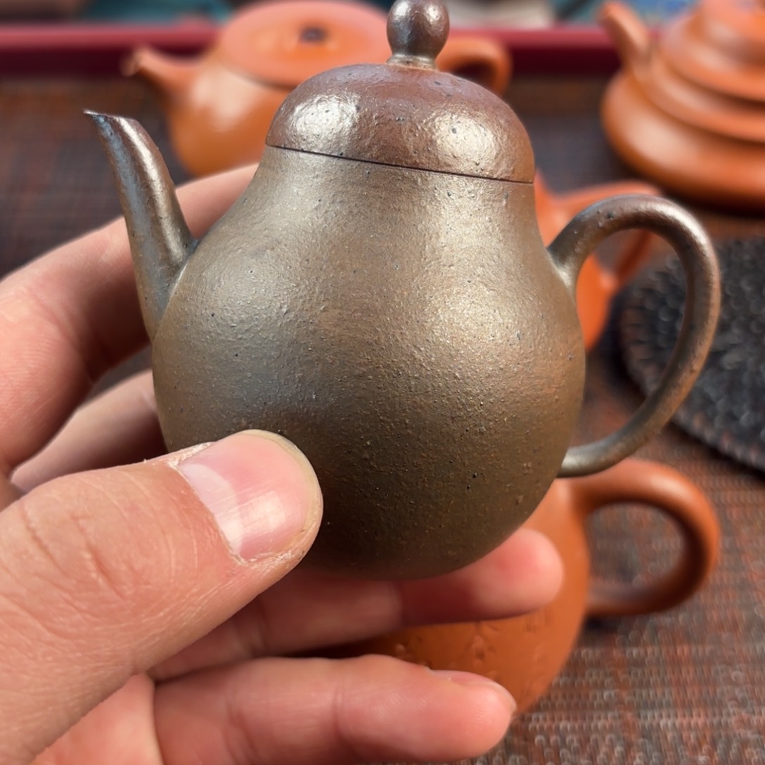 紫砂茶壶阴****服茶烧 圣和高梨 瑕疵 115cc